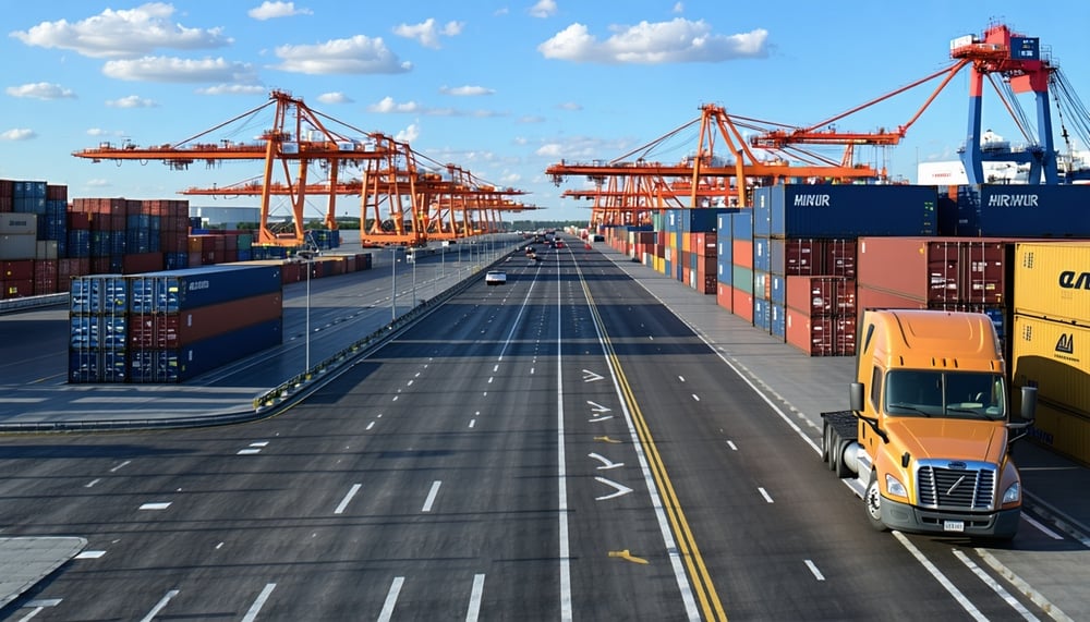 Efficient forward shipment logistics network
